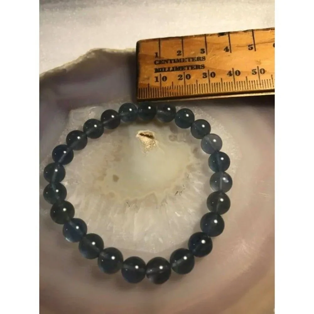 Blue Fluorite Stretch Bracelet